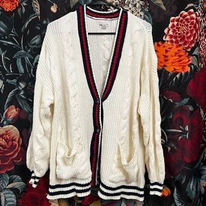 American Eagle Ae Oversized Cable Knit 